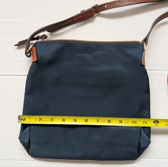 Dooney And Bourke Blue Nylon Crossbody Bag - Picture 4 of 5